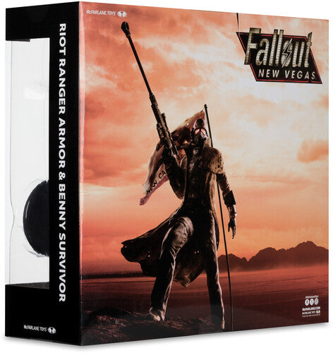 Pre Order McFarlane Toys Fallout: New Vegas 7" Riot Ranger Armor & Benny Combo