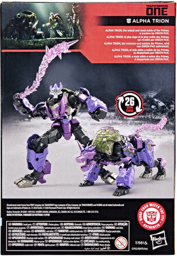 Pre Order Transformers One - Studio Series - Voyager Class Alpha Trion Action Figure