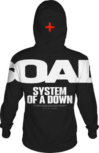 System Of A Down - SOAD Oversized Logo - Pre Order- Hoodie Large