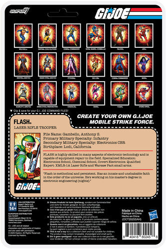 Super7 - G.I. Joe - ReAction+ Wv7 - Flash (Comic)