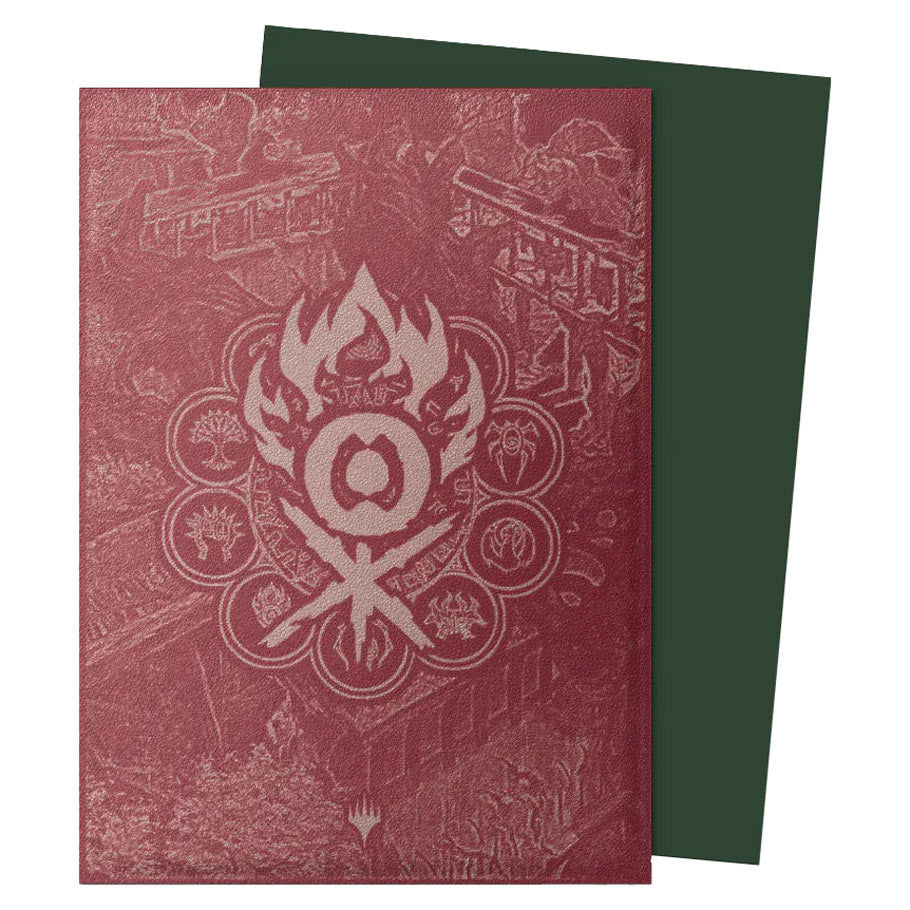 Deck Protector: Art: Dual Matte: Magic the Gathering: Gruul Clans (100)