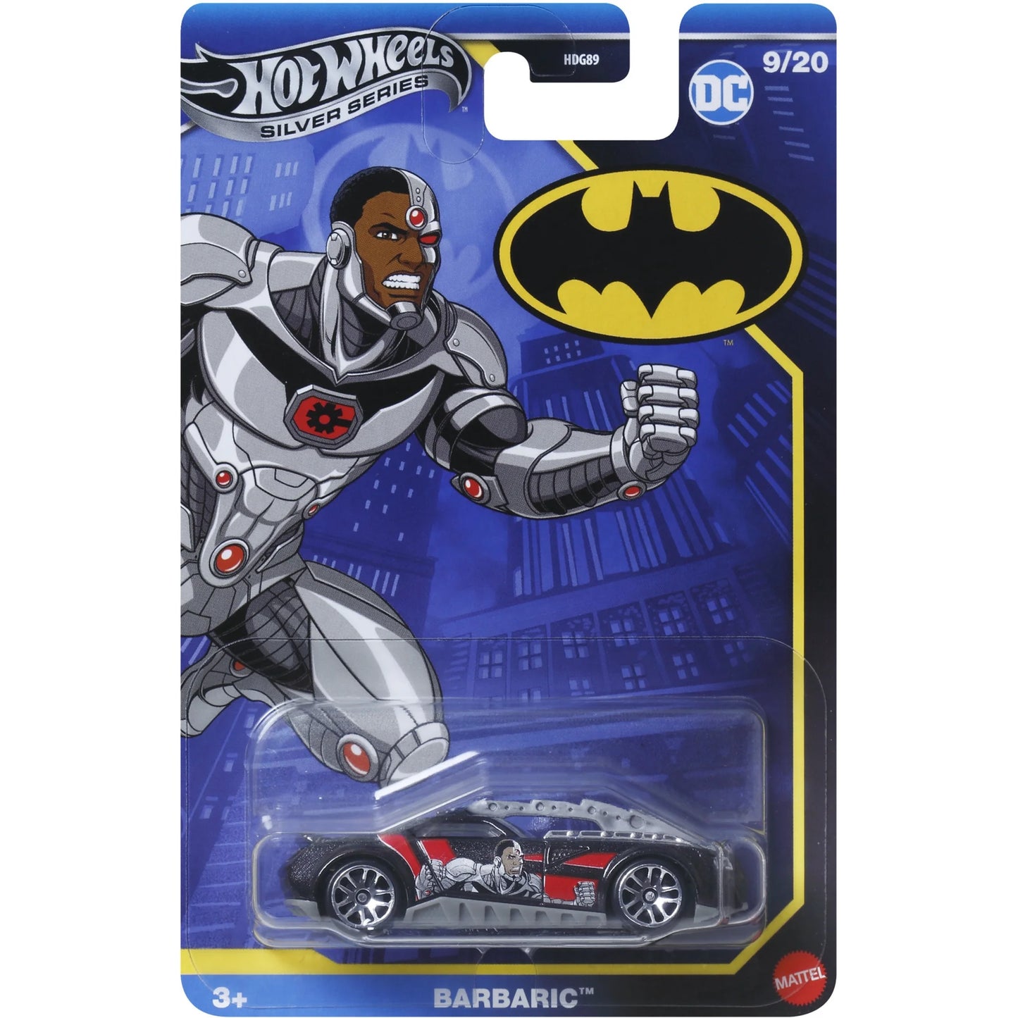 Mattel - Hot Wheels 1:64 Silver Series Batman Set of 5