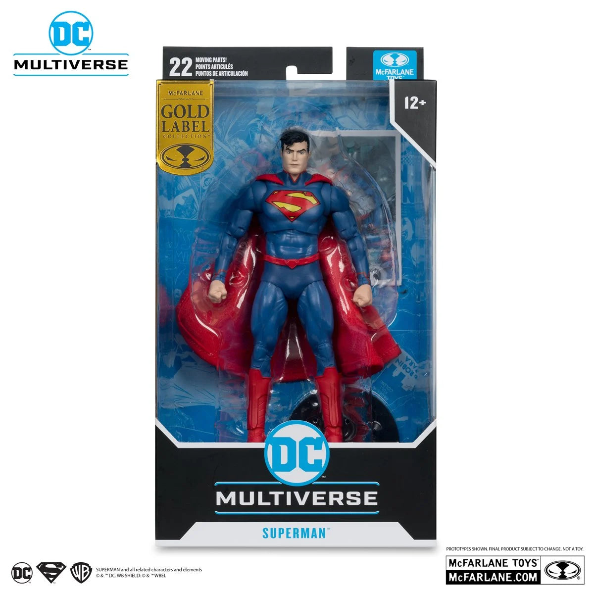 DC Multiverse Superman New 52 7-Inch Scale Action Figure - Gold Label Exclusive