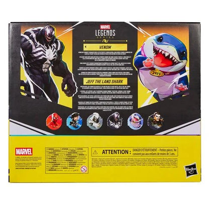 Hasbro Collectibles -Marvel Legends Series Marvel Rivals Venom & Jeff the Land Shark 6-Inch Action Figures