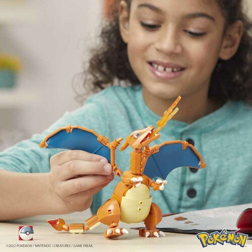 MEGA BLOKS - Pokemon: Charizard, 222 Piece Building Toy Set