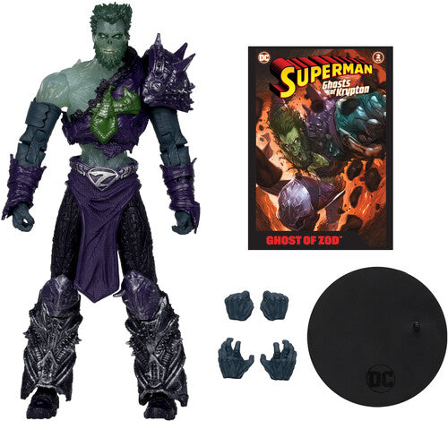 DC Direct - Superman: Ghosts of Krypton - Page Punchers - 7" Ghost Of Zod Figure with Comic