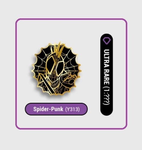FiGPiN - Mystery Mini Pin - Spider-Man Across the Spider-Verse - Series 1 - 1 Pin