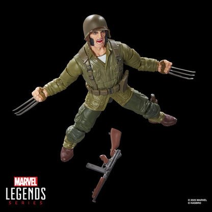 Pre Order  Hasbro Collectibles - X-Men Comics - Marvel Legends - Wolverine (WWII Logan) Action Figure