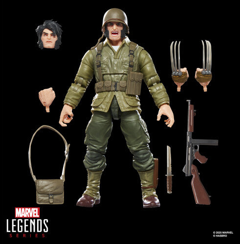 Pre Order  Hasbro Collectibles - X-Men Comics - Marvel Legends - Wolverine (WWII Logan) Action Figure