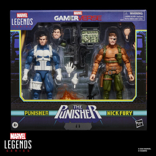 Hasbro Collectibles - Gamerverse - Marvel Legends - Punisher & Nick Fury Action Figure 2-Pack