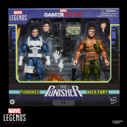 Hasbro Collectibles - Gamerverse - Marvel Legends - Punisher & Nick Fury Action Figure 2-Pack