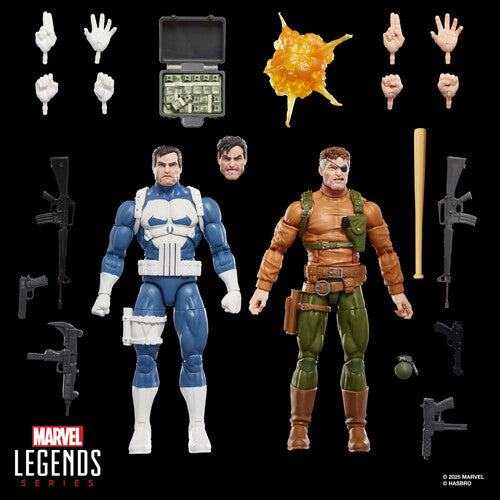 Hasbro Collectibles - Gamerverse - Marvel Legends - Punisher & Nick Fury Action Figure 2-Pack