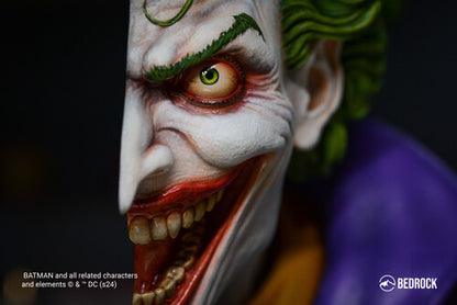 Pre Order Bedrock Collectibles - DC Comics - Batman vs. Joker Nemesis Bookend Bust