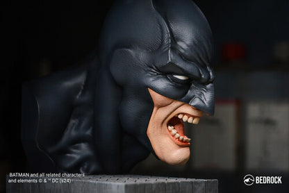 Pre Order Bedrock Collectibles - DC Comics - Batman vs. Joker Nemesis Bookend Bust