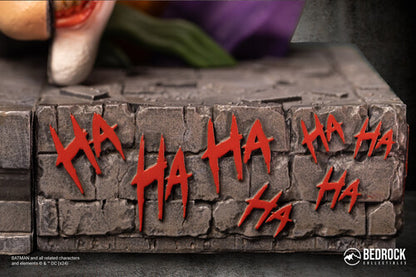 Pre Order Bedrock Collectibles - DC Comics - Batman vs. Joker Nemesis Bookend Bust