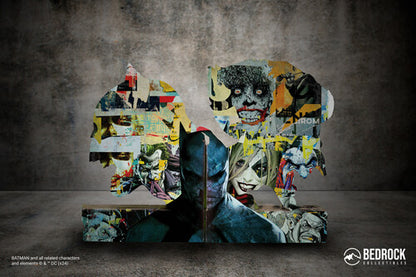 Pre Order Bedrock Collectibles - DC Comics - Batman vs. Joker Nemesis Bookend Bust
