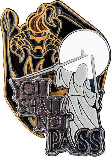 WETA Workshop - The Lord of the Rings Trilogy - You Shall Not Pass Stackable Enamel Pin Set