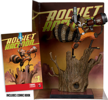 McFarlane Toys - Rocket Raccoon: A Chasing Tale #1 - Marvel Collection - 1:6 Rocket Raccoon
