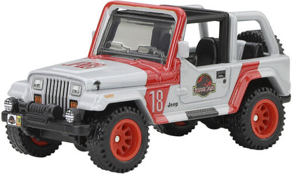 Hot Wheels Jurassic Park Jeep Wrangler Sahara