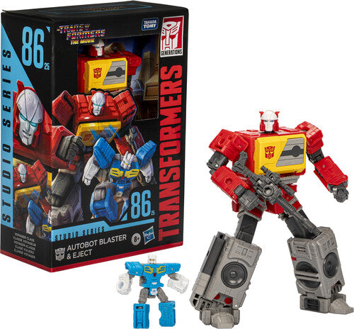 Pre Order Hasbro Collectibles - The Transformers: The Movie - Autobot Blaster & Eject Action Figures