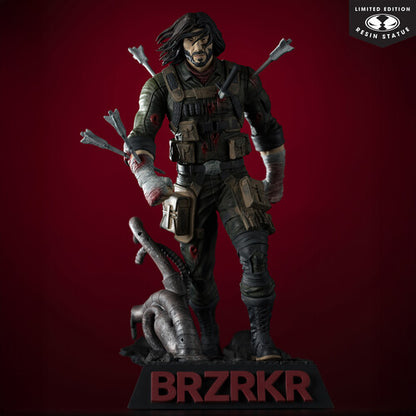 Pre Order  BRZRKR B 1/10 Scale Resin Statue Limited Edition McFarlane Toys
