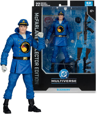 McFarlane Toys - DC Multiverse - McFarlane Collector Edition #49K - 7" Blackhawk (DC Classics) Action Figure (Styles May Vary)