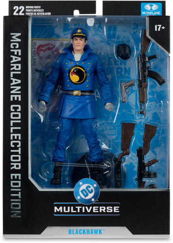 McFarlane Toys - DC Multiverse - McFarlane Collector Edition #49K - 7" Blackhawk (DC Classics) Action Figure (Styles May Vary)