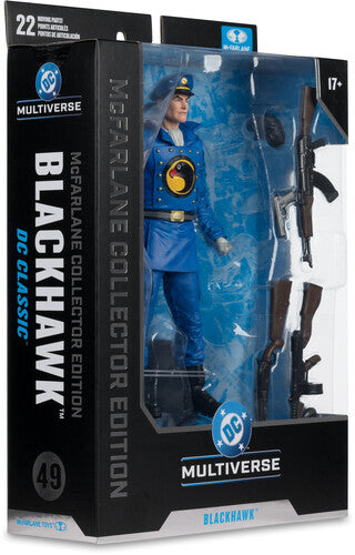 McFarlane Toys - DC Multiverse - McFarlane Collector Edition #49K - 7" Blackhawk (DC Classics) Action Figure (Styles May Vary)
