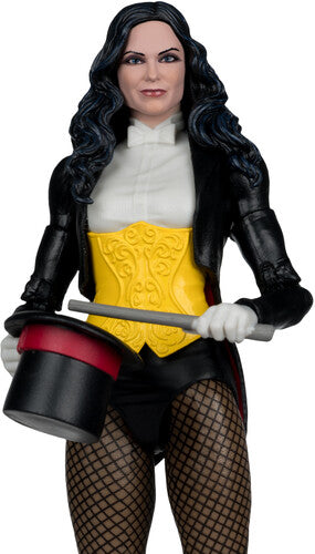 MCFarlane Toys - DC Multiverse 7" - McFarlane Collector Edition #53: Zatanna (DC Classic) Action Figure with Detective Chimp (Styles May Vary)