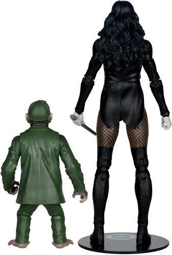 MCFarlane Toys - DC Multiverse 7" - McFarlane Collector Edition #53: Zatanna (DC Classic) Action Figure with Detective Chimp (Styles May Vary)