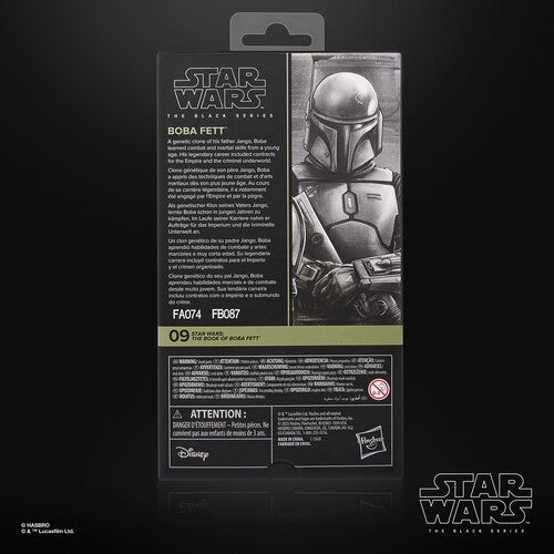 Pre Order Hasbro Collectibles - Star Wars: The Book of Boba Fett - Black Series - Boba Fett Action Figure