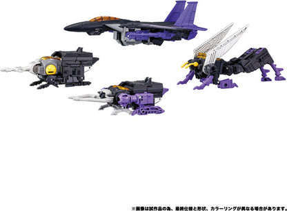 Pre Order Transformers - Takara Tomy Import - Dramatic Capture Series Decepticons Part 2 Action Figure Set