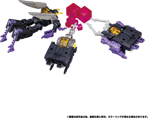 Pre Order Transformers - Takara Tomy Import - Dramatic Capture Series Decepticons Part 2 Action Figure Set