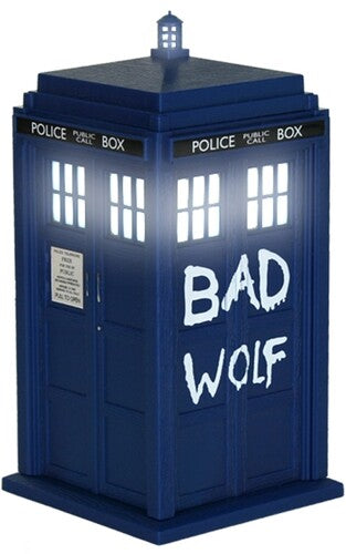 Fametek MTWOLF - Doctor Who - Bad Wolf Tardis Bluetooth Speaker with LED & Sound Effects