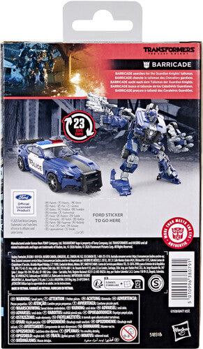 Pre Order Transformers: The Last Knight Studio Series Deluxe Class Barricade Figur