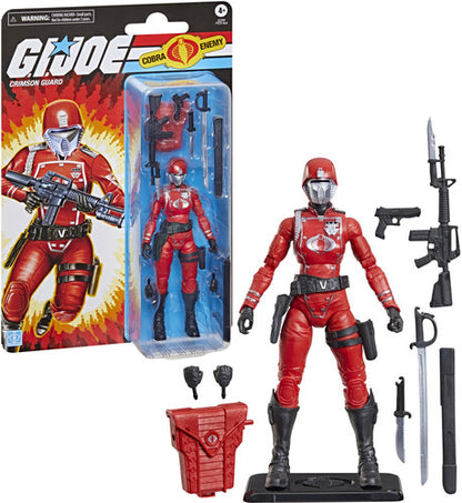 Pre Order   Hasbro Collectibles - G.I. Joe - Classified Series - Retro Cardback Crimson Guard Action Figure