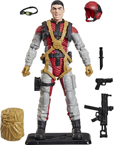Pre Order  Hasbro Collectibles - G.I. Joe - Classified Series - Retro Cardback David “Crazylegs” Thomas Action Figure