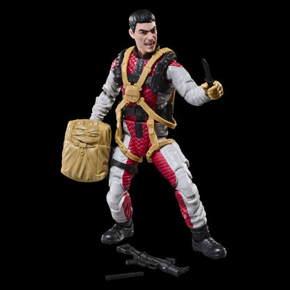 Pre Order  Hasbro Collectibles - G.I. Joe - Classified Series - Retro Cardback David “Crazylegs” Thomas Action Figure