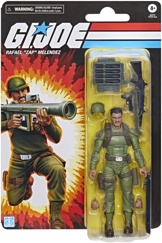 Hasbro Collectibles - G.I. Joe - Classified Series - Retro Cardback Rafael “Zap” Melendez Action Figure