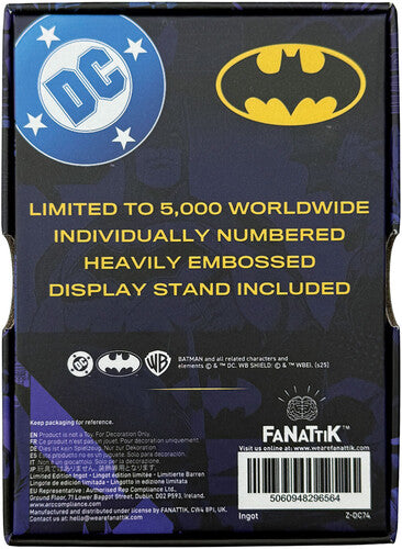 Batman - Limited Edition Ingot - Bat Armor