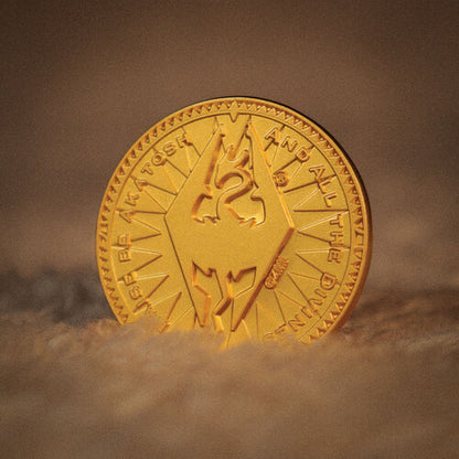 The Elder Scrolls - Relica Coin - Septim (Misty Gold Edition)