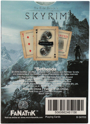 The Elder Scrolls V: Skyrim - Playing Cards