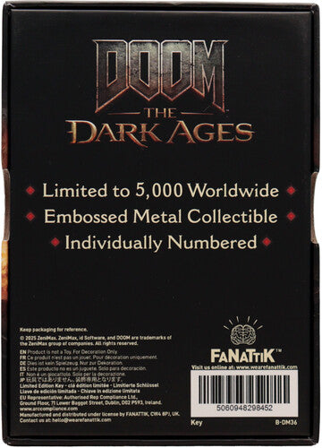 DOOM: The Dark Ages - Limited Edition Replica - Secret Key