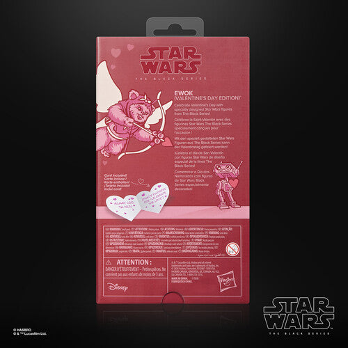 Pre Order Hasbro Collectibles - Star Wars - Black Series - Ewok (Valentine’s Day Edition) Action Figure