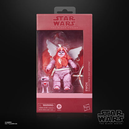 Pre Order Hasbro Collectibles - Star Wars - Black Series - Ewok (Valentine’s Day Edition) Action Figure