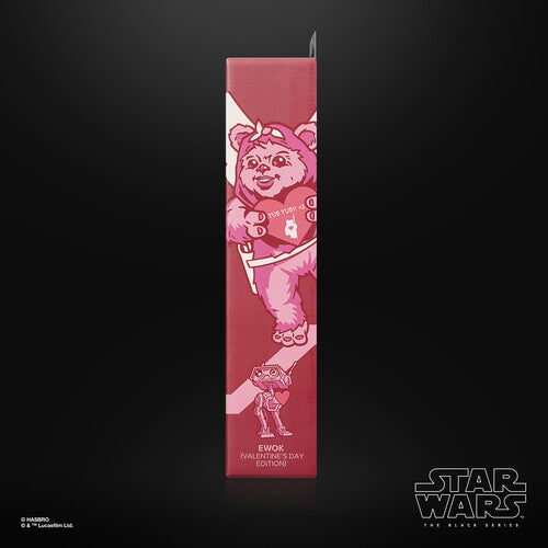 Pre Order Hasbro Collectibles - Star Wars - Black Series - Ewok (Valentine’s Day Edition) Action Figure