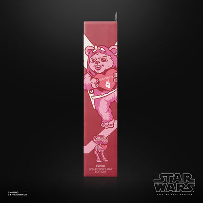 Pre Order Hasbro Collectibles - Star Wars - Black Series - Ewok (Valentine’s Day Edition) Action Figure
