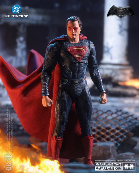 DC Multiverse - Batman V Superman: Dawn of Justice - 7" Superman (Heat Vision) Action Figure