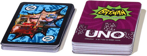 Pre Order Mattel Collectible - UNO Fandom Batman: Classic TV Series Deck (DC)