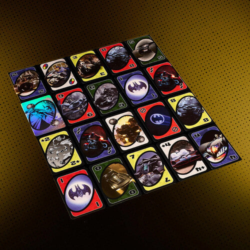Mattel Collectible - UNO Fandom Batman: Batmobiles & Gadgets Deck (DC)